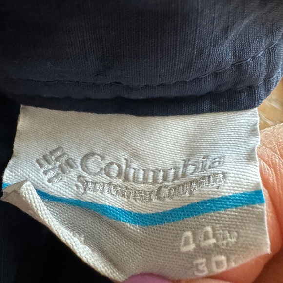 COLUMBIA SPORTSWEAR PFG Dark Blue Nylon Midi Outdoor Skirt / Waist 22 in - Picture 15 of 16